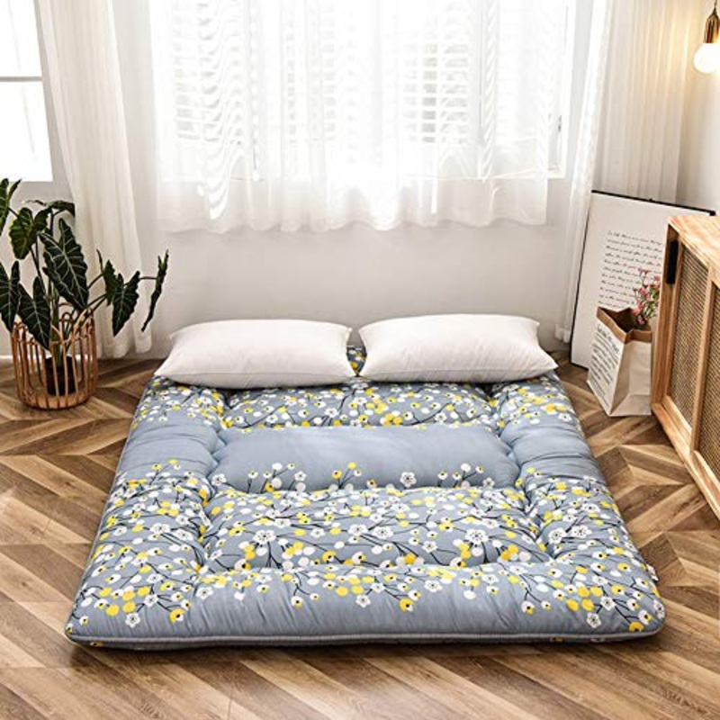 Z&HA Giapponese Piano Materasso futon, Tatami Tappetino Portatile materassino da Campeggio Bambini Sleeping Pad Pieghevole Roll Up Piano Lounger Divano Letto,c,120 * 190cm