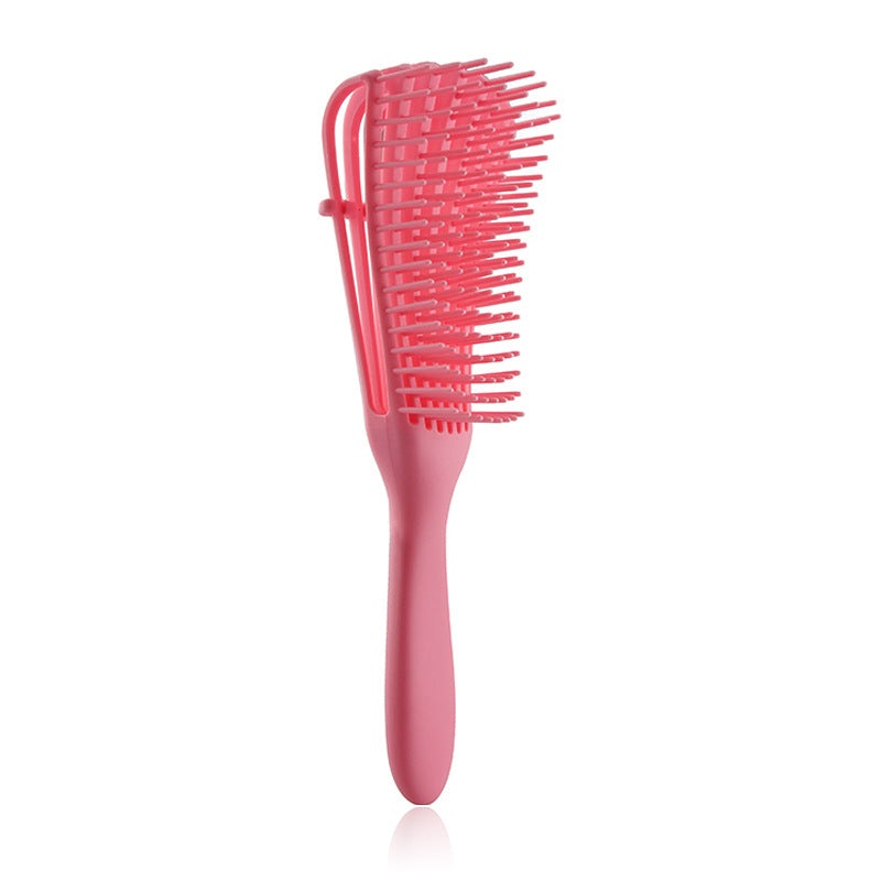 3 – pcs Pink Detangling Brush – Octopus Design for Effortless Hair Care