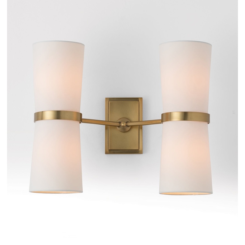 Arteriors 49040 Inwood Four Light Wall Sconce Antique Brass