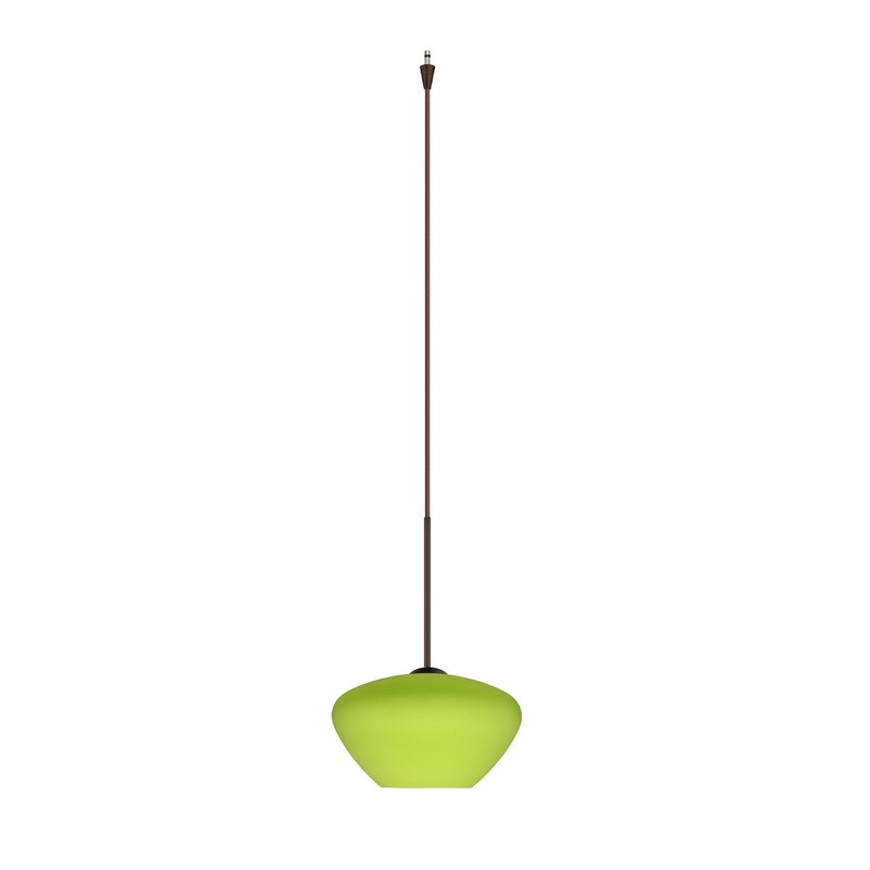 Besa XP-541035-BR Peri One Light Pendant Bronze