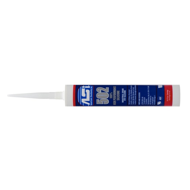 Caulk Sealant SI-1003 Silicone Carrara 10.2 Ounce 10 Minutes for Tub/Shower Wall