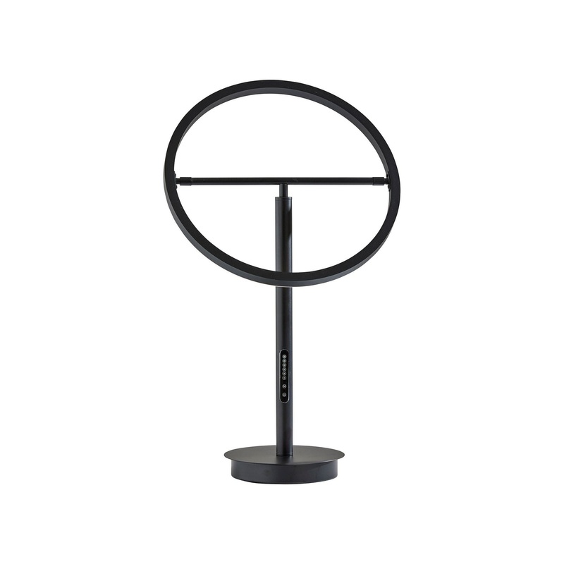 Falcon LED Table Lamp with Smart Switch Black