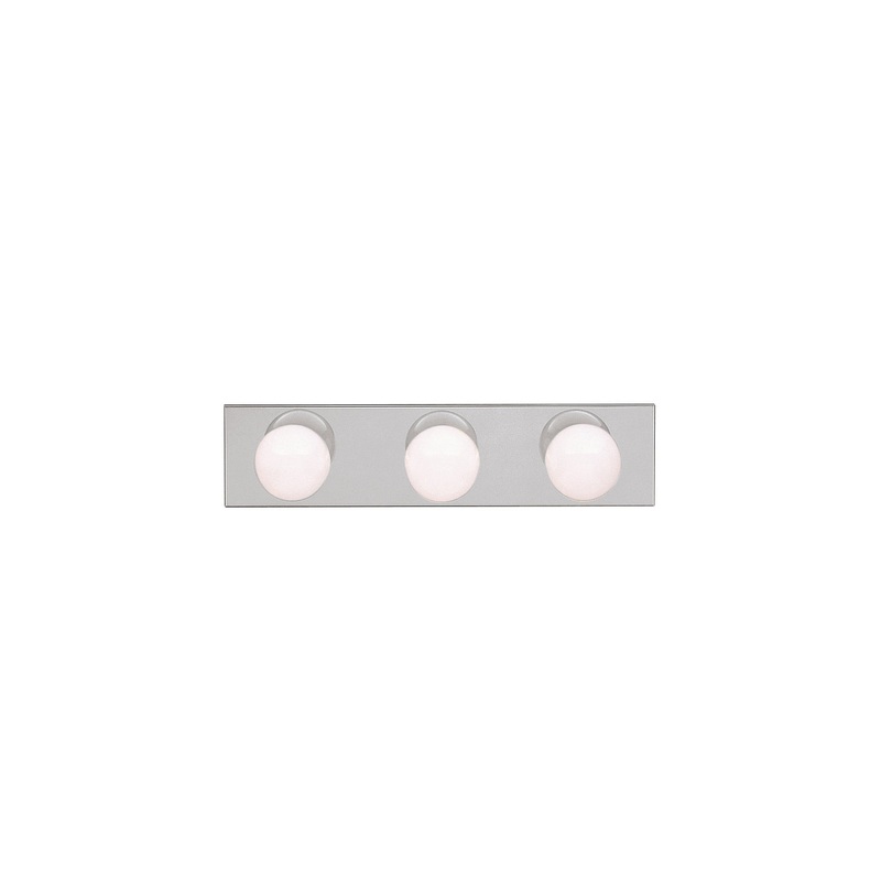Kichler 623NI Three Light Linear Bath, Brushed Nickel