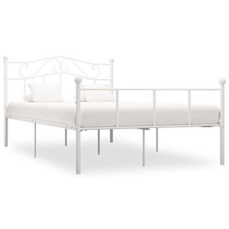 SKM Giroletto Bianco in Metallo 160×200 cm (18.5kg)
