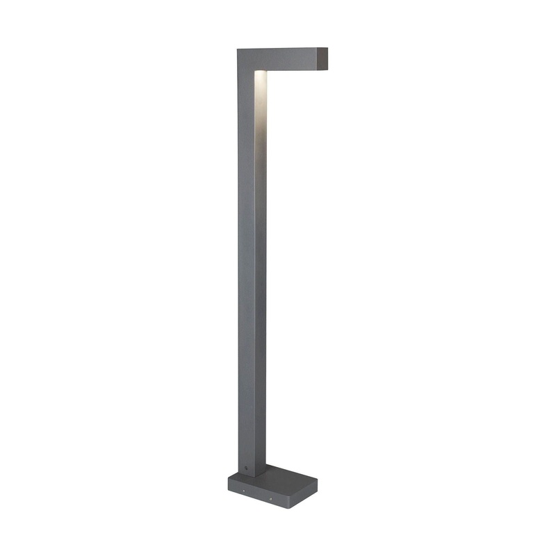 Strut 42 Outdoor Bollard Charcoal 4000K In-Line Fuse