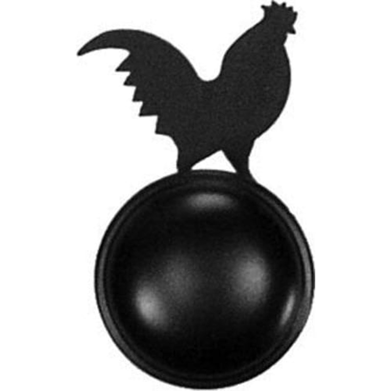 Village Wrought Iron DKP-1 Rooster Door Knob