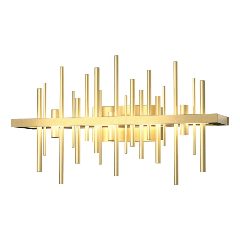 Cityscape LED Sconce Modern Brass Modern Brass