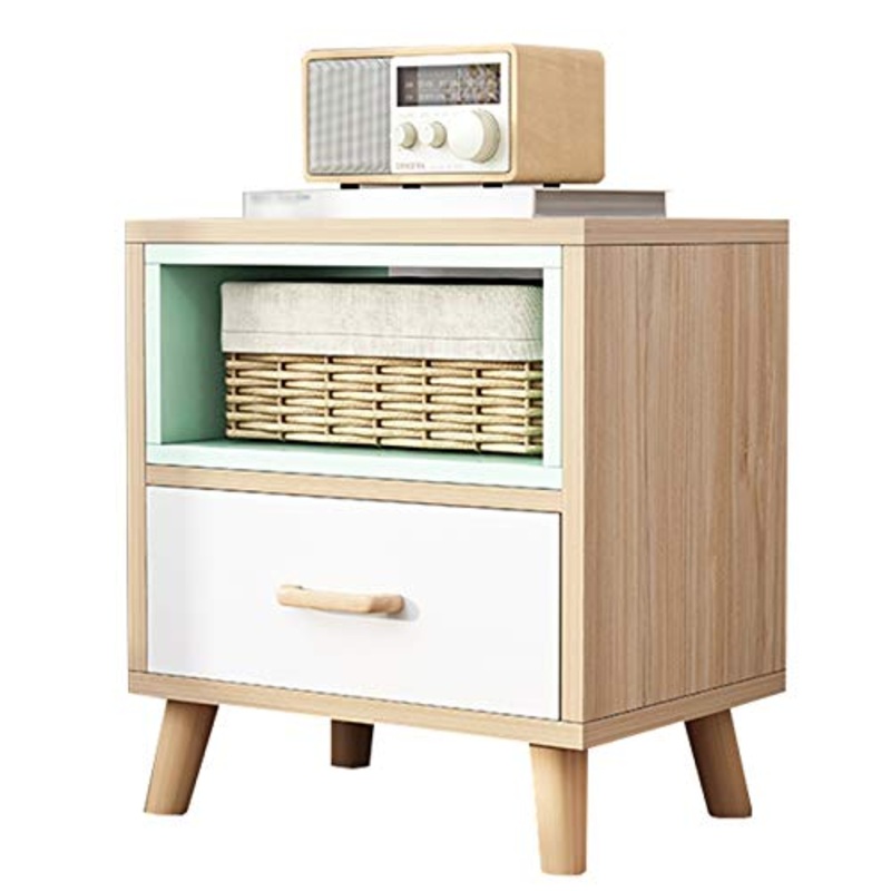 Comodini Comodino Privacy Spazio Indipendente Cassetto Semplice Moderno Multifunzionale Economico Della Famiglia Rack 40X30X45.6 CM FANJIANI