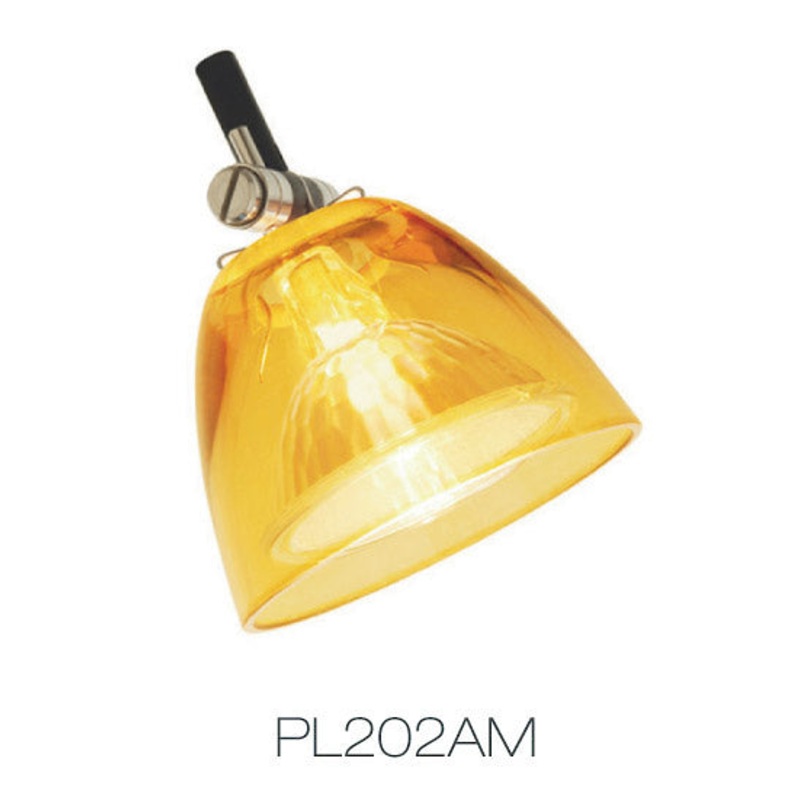 Decorative Element in Amber Finish by Stone Lighting