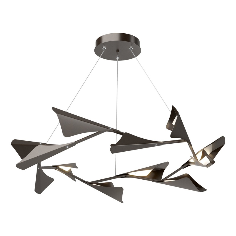 Plume 12-Light LED Pendant Oil Rubbed Bronze Oil Rubbed Bronze