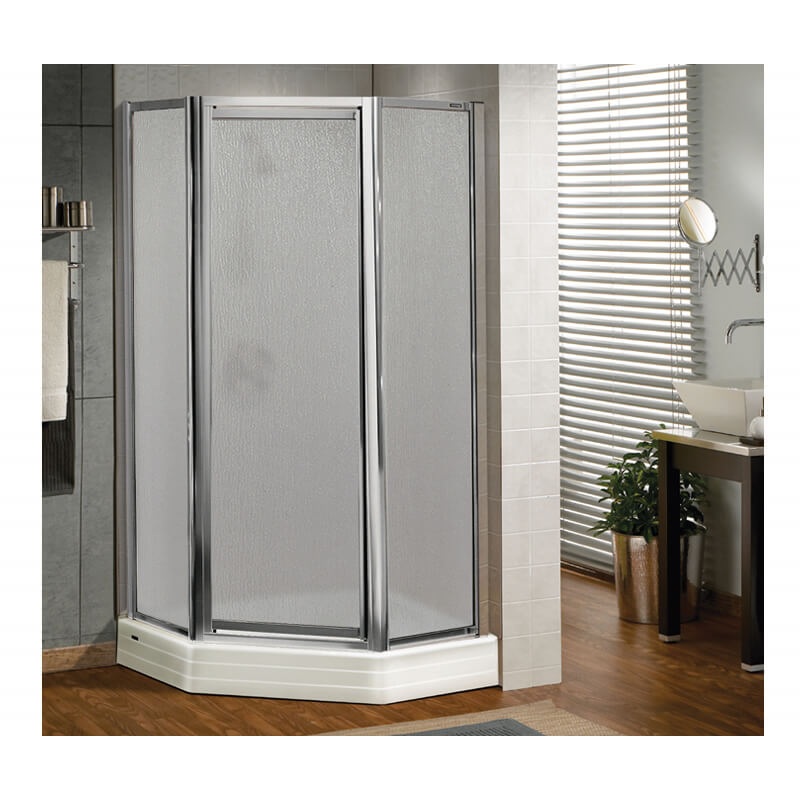 Silhouette Plus Neo-angle Pivot Shower Door 38 x 38-40 x 40 x 70 in.