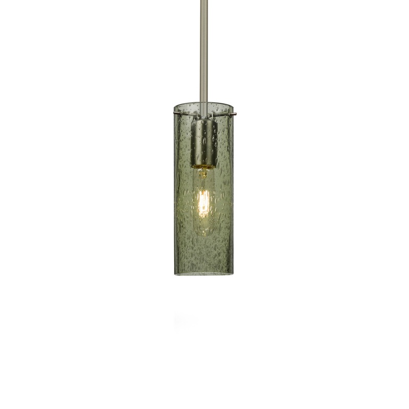 Besa 1TT-JUNI10MS-SN Juni One Light Pendant Satin Nickel