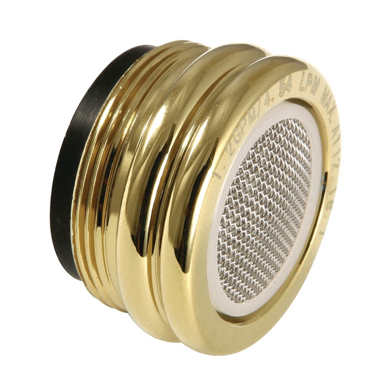 Cal Green Z12KSSA3402 CEC Compliant Aerator, Polished Brass