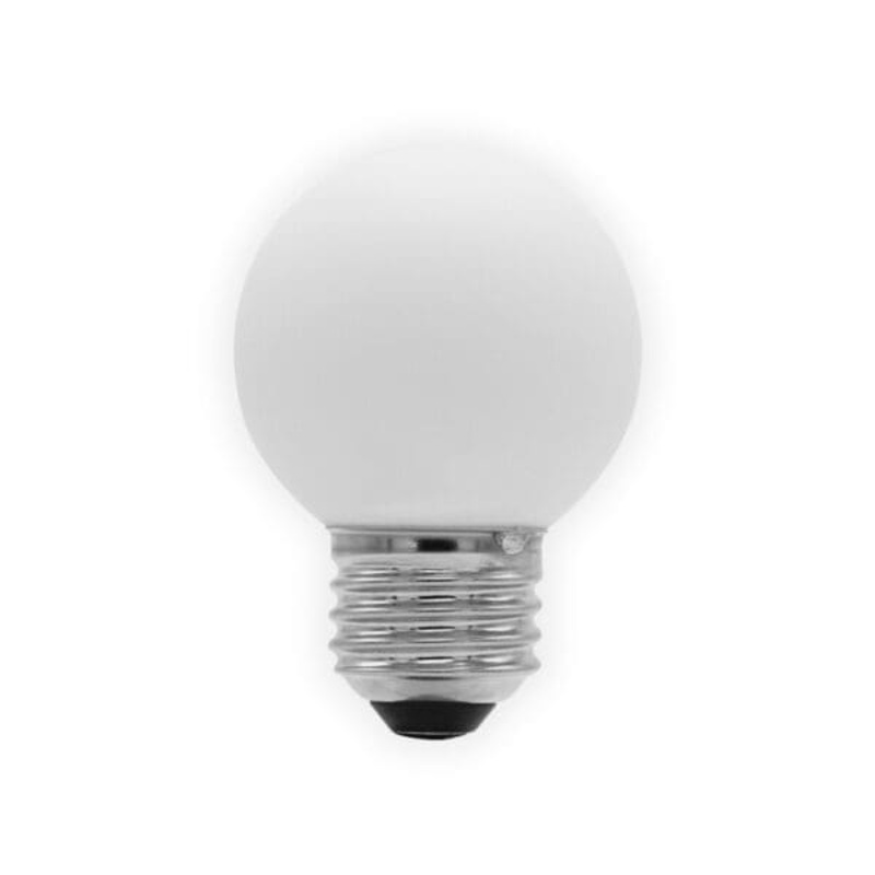 4.0W/G16 Globe Shape, E26 Base, Warm To Dim Filament Bulb W/ Porcelain White Finish, Input Voltage 120V Ac, 4.0W/230 Lumens, Cri 97.2, Cct 1800-2700K LED Miniature Lamp by Emery Allen