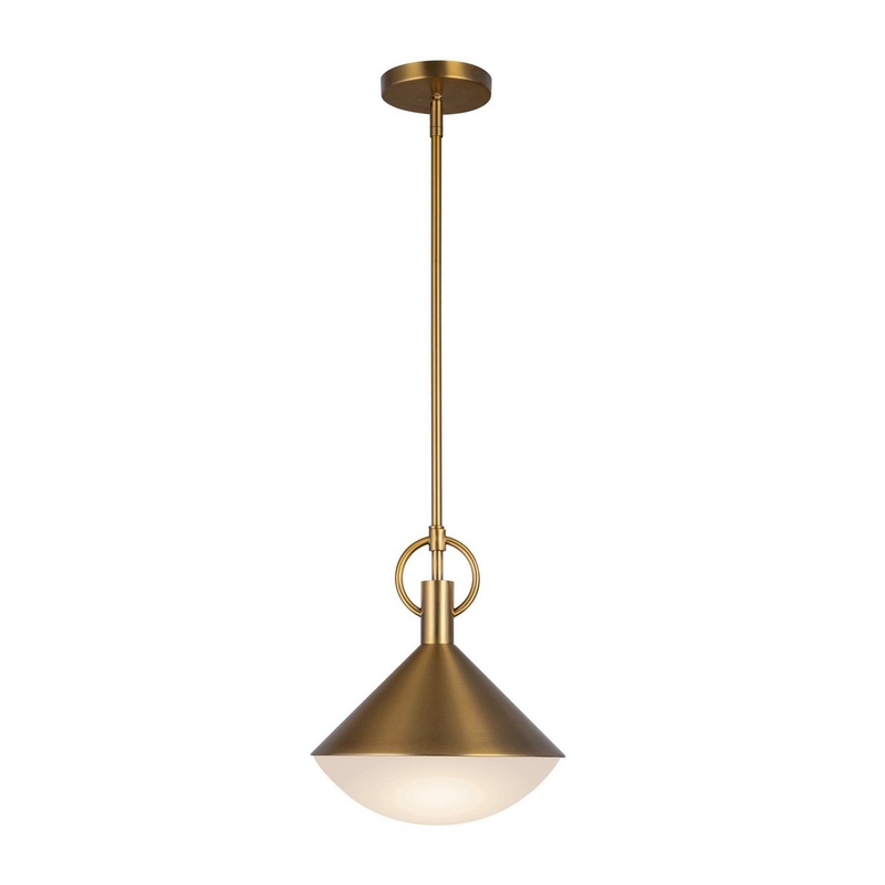 Abruzzo Pendant – Brass