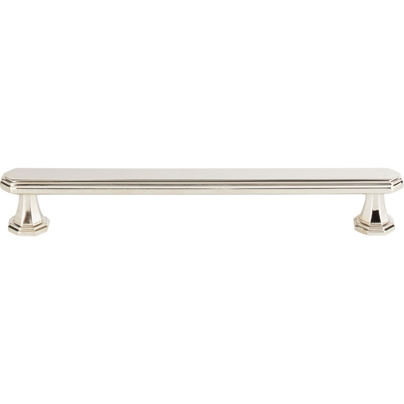 Atlas Homewares Dickinson Pull 6 5/16 Inch (c-c) Polished Nickel
