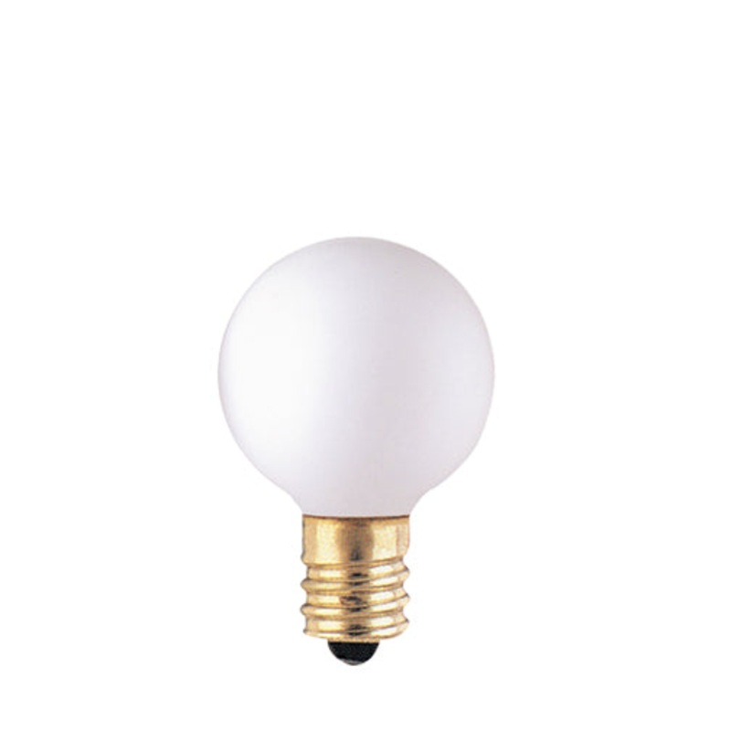 Bulbrite 300005 Globe Light Bulb Matte White