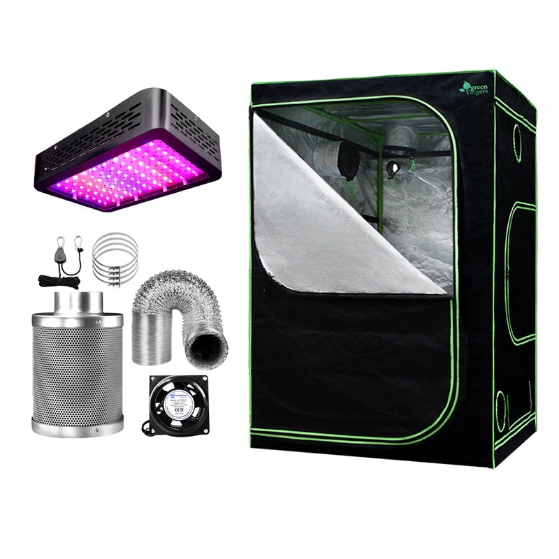 Green Fingers Grow Tent Light Kit 150x150x200CM 1000W LED 4″ Vent Fan,Green Fingers Grow Tent Light Kit LED 1000W Full Spectrum 4″ Vent 150x150x200CM