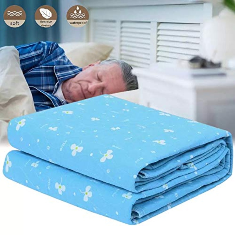 QMZDXH Incontinenza Letto Cuscinetti, Riutilizzabile Incontinenza Pad, Traversine Lavabili Pannolino per Donne Uomini Adulti Bambini e Animali Domestici