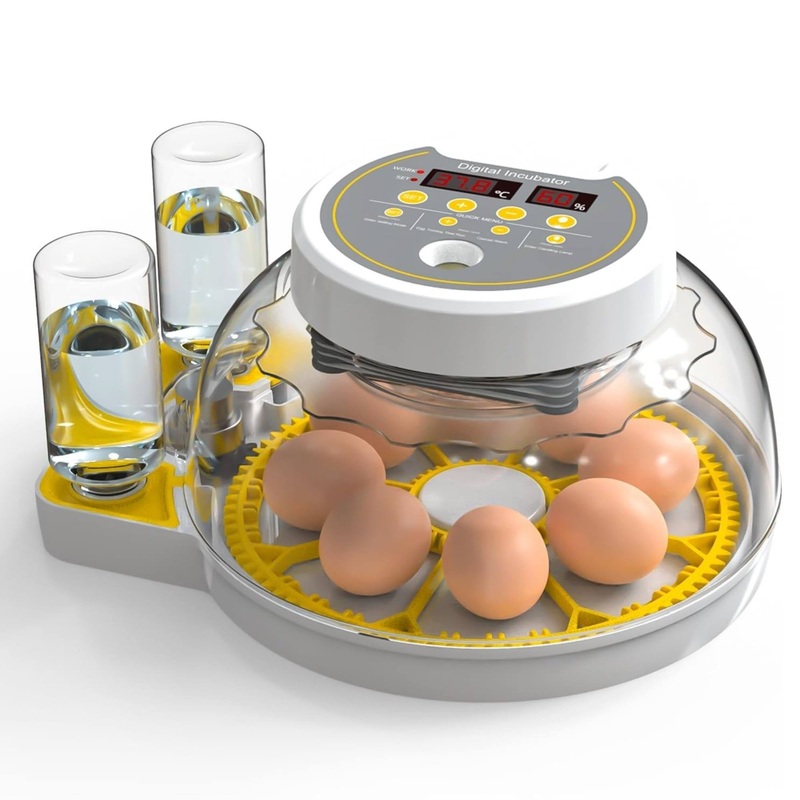 Automatic 8 / 18 Egg Incubator – Electrical Turning Chicken Quail Duck Hatching