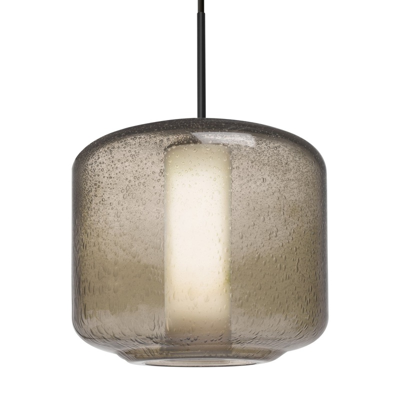 Besa 1JC-NILES10SO-BK Besa Niles 10 Pendant One Light Pendant Black