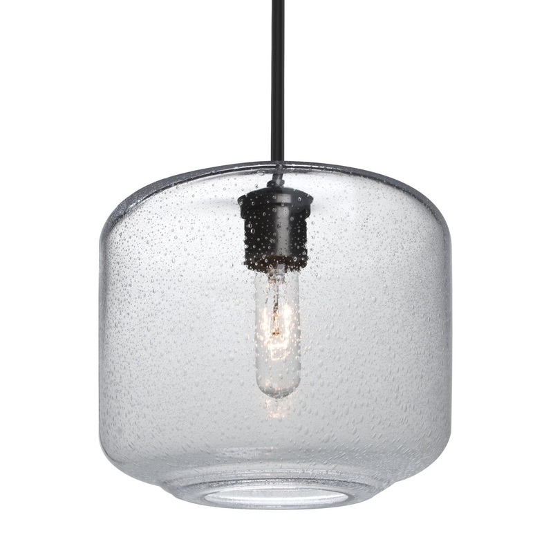 Besa 1TT-NILES10CL-EDIL-BK Besa Niles 10 Stem Pendant LED Pendant Black
