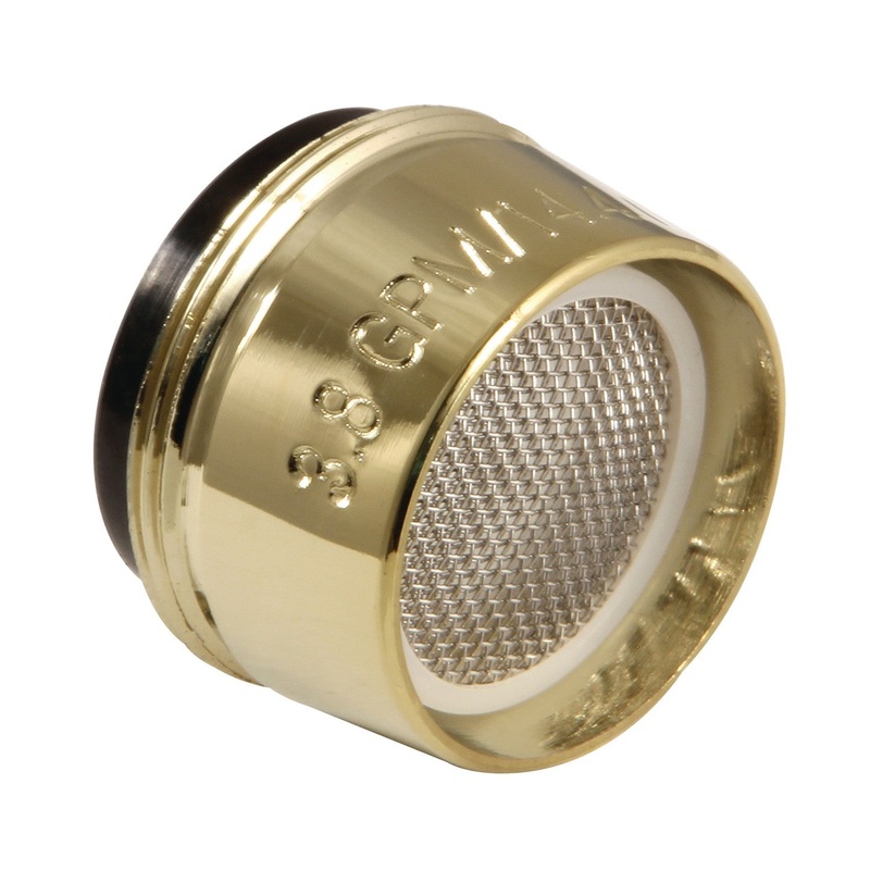 Cal Green KSSA8102 3.8 GPM Male Aerator, Polished Brass