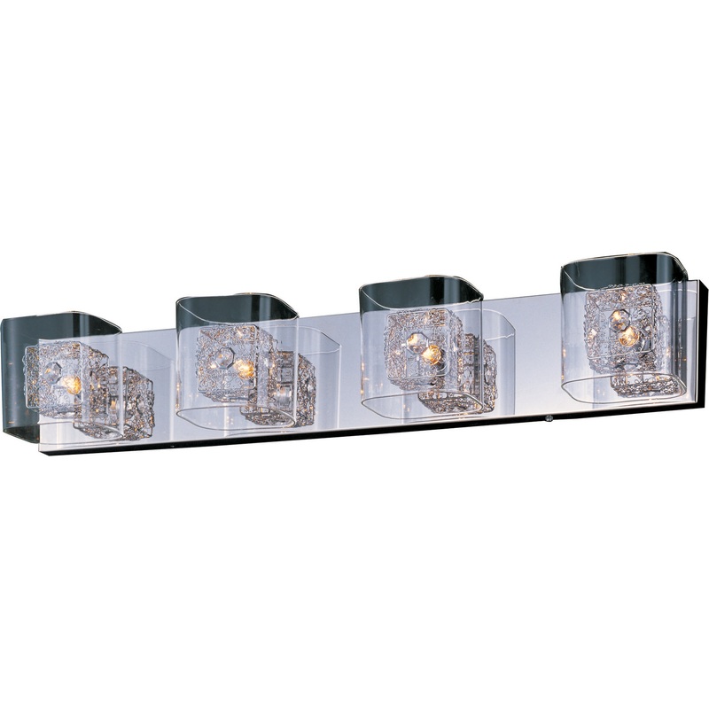 ET2 E22834-18SVPC Gem LED Bath Vanity Polished Chrome