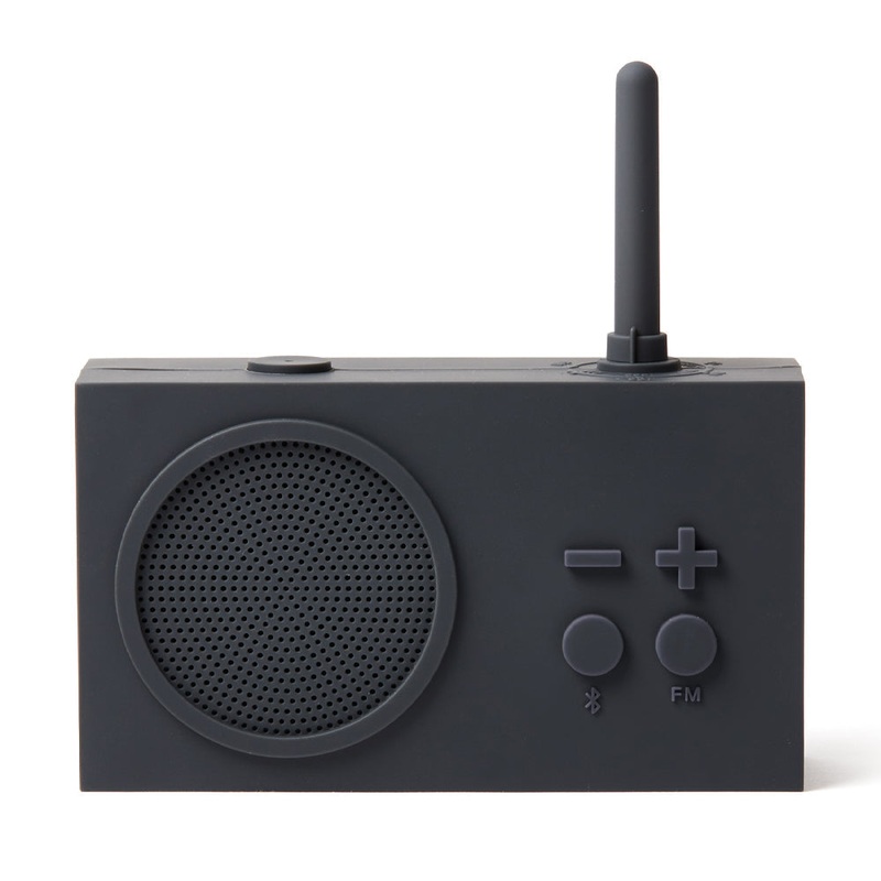 Lexon Thykho 3 Fm Radio & Bluetooth Speaker – Grey