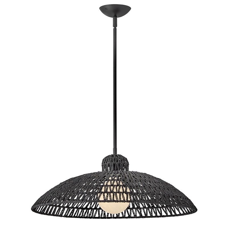 Pismo Large Pendant Black
