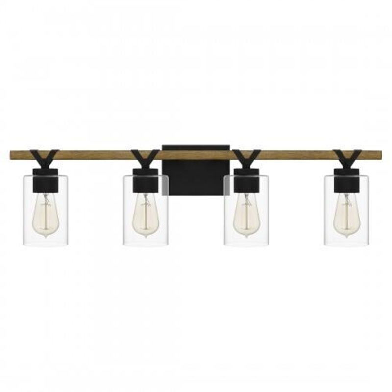 Quoizel DEVN8632MBK Devon Court Bath 4 lights matte black Bath