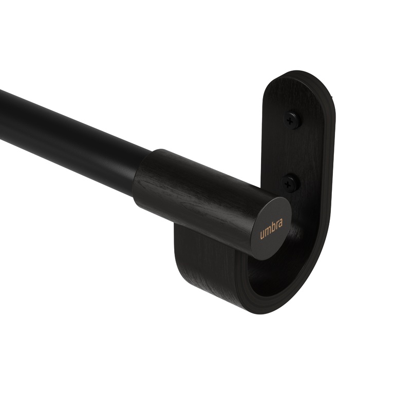 Bellwood Curtain Rod Matte Black