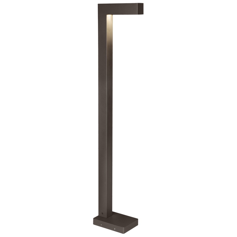 Strut 42 Outdoor Bollard Bronze 2700K In-Line Fuse
