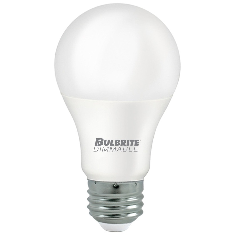 9 Watt LED Frost, 800  Lumens, E26 base, 120 Volt Light Bulb by Bulbrite (Pack of 25)