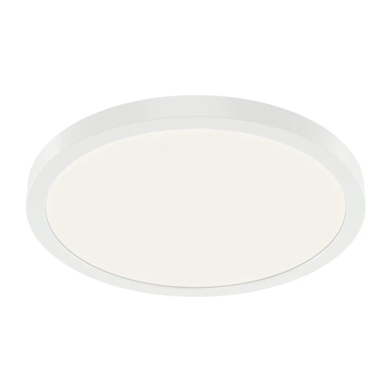 Ara 11.25″ Round LED Flush mount White Single Pack