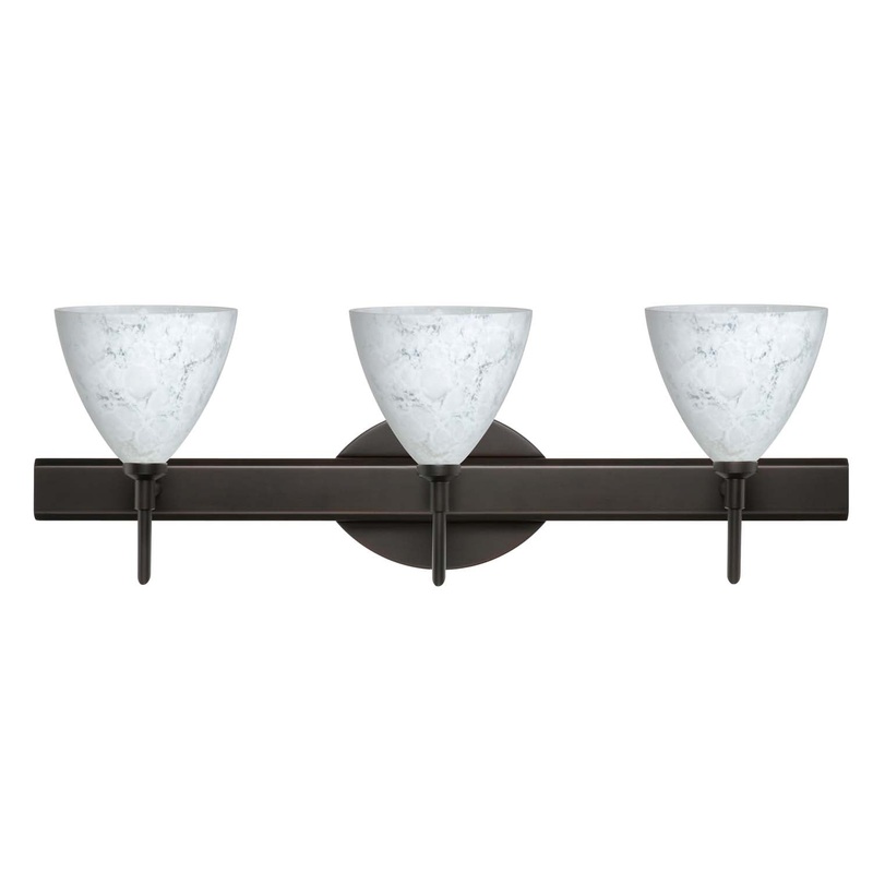 Besa 3SW-177919-BR Mia Three Light Wall Sconce Bronze