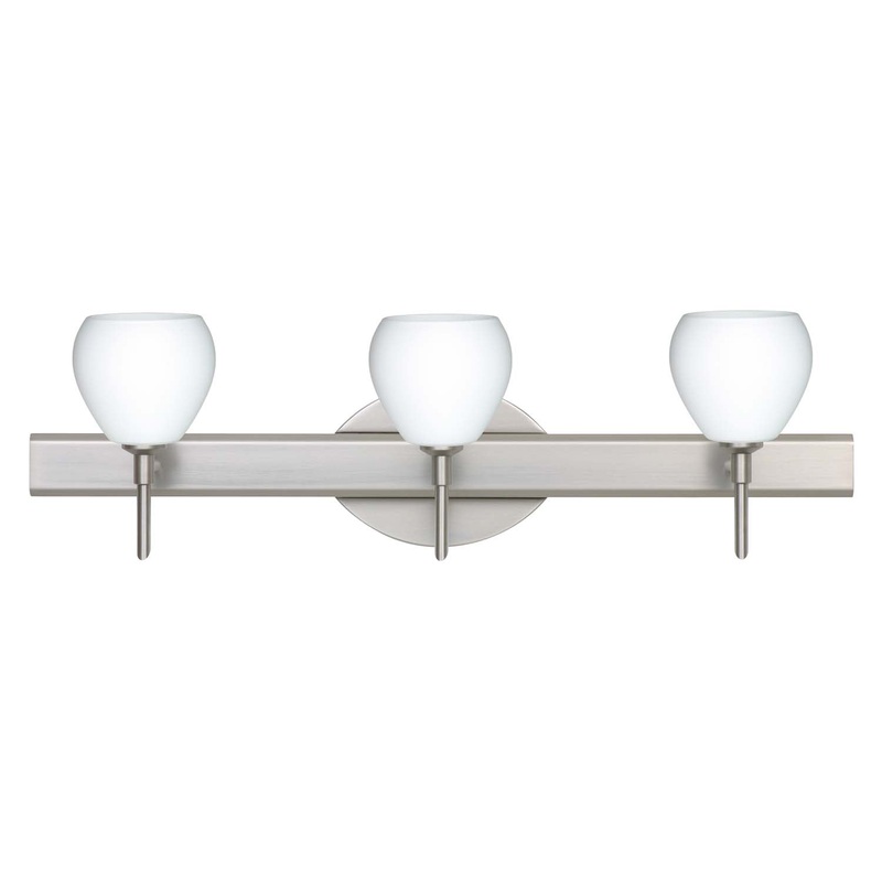 Besa 3SW-560507-SN Tay Tay Three Light Wall Sconce Satin Nickel