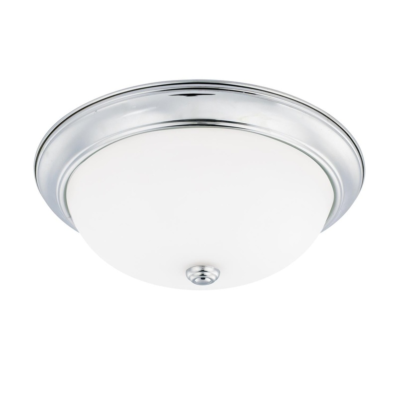Capital Lighting 214731CH Bates 3 Light Flush Mount Chrome