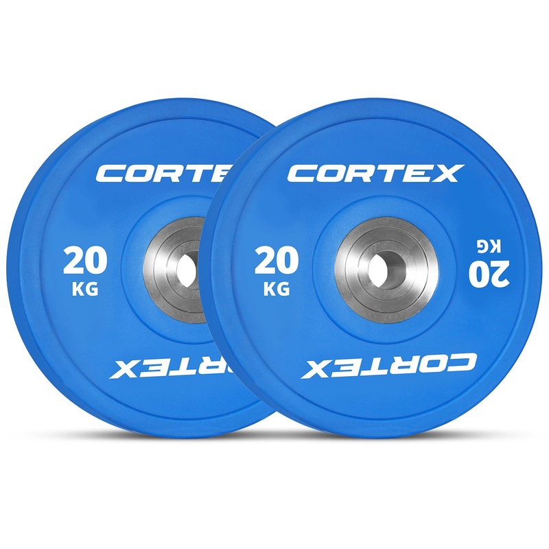 CORTEX 20kg Competition Bumper Plates Pair