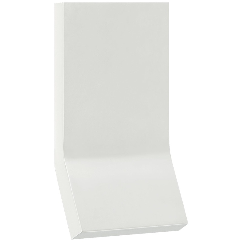 LED Wall Sconce from the Bend Collection in White Finish by Visual Comfort Signature