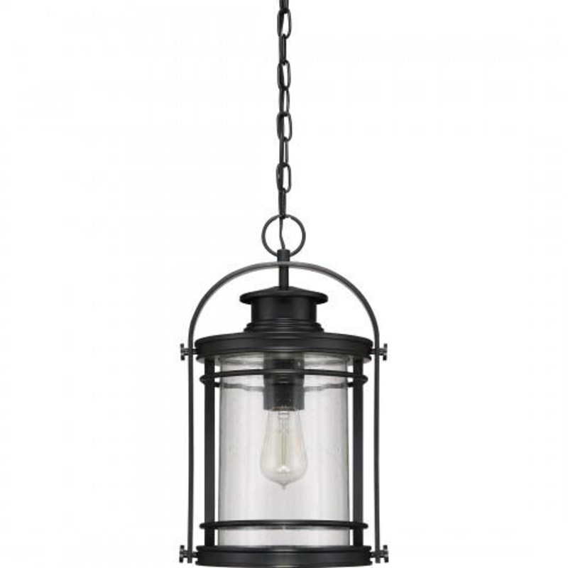 Quoizel BKR1510K Booker Mini pendant 1 light mystic black Mini Pendant