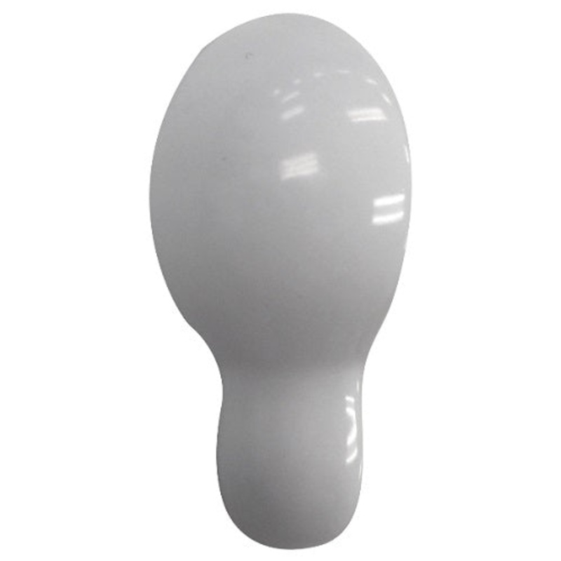 Roca Tile Usa Inc United States Ceramic Tile 2 X 3/4 Chair Rail Outside Corner U081 White Ice Bright Ceramic Wall Trim U081-Chair-Oc