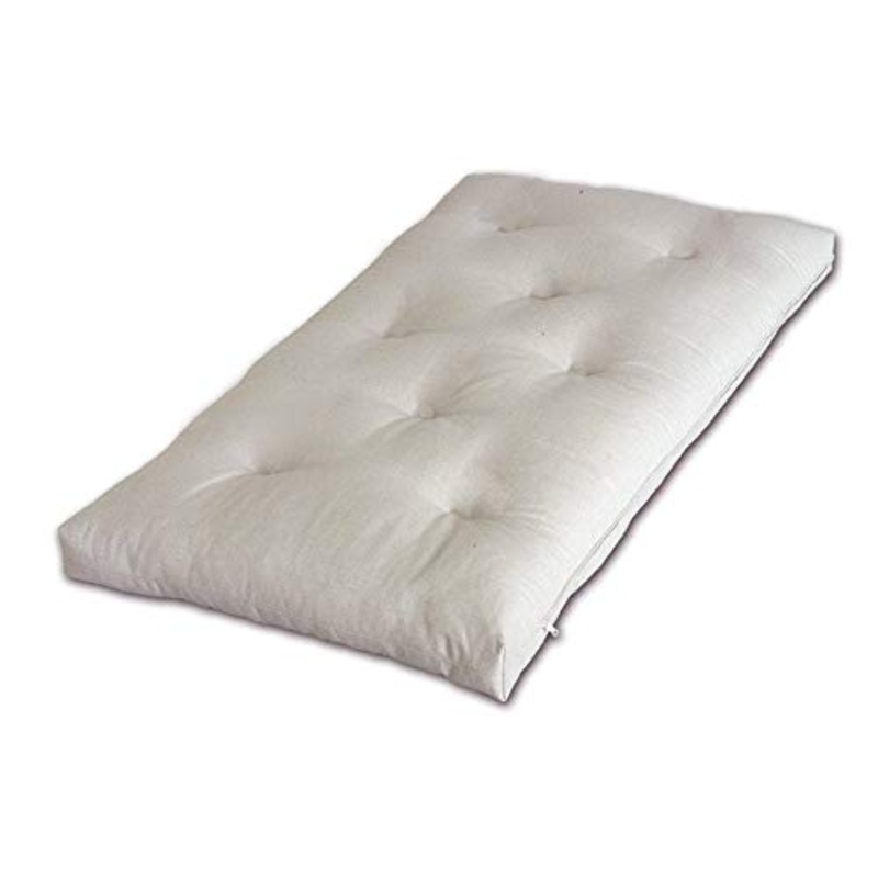 Vivere Zen – Futon Adaki 11 cm per Bambini – Rivestimento Puro Cotone – Misura 90×200 cm.