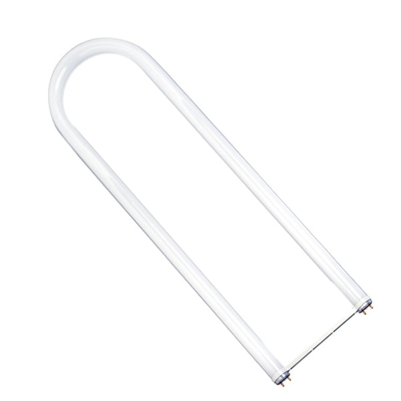 28 Watt, T8, U-Bend Fluorescent, 3500K Neutral White, 85 CRI, Medium Bi Pin base Light Bulb by Satco