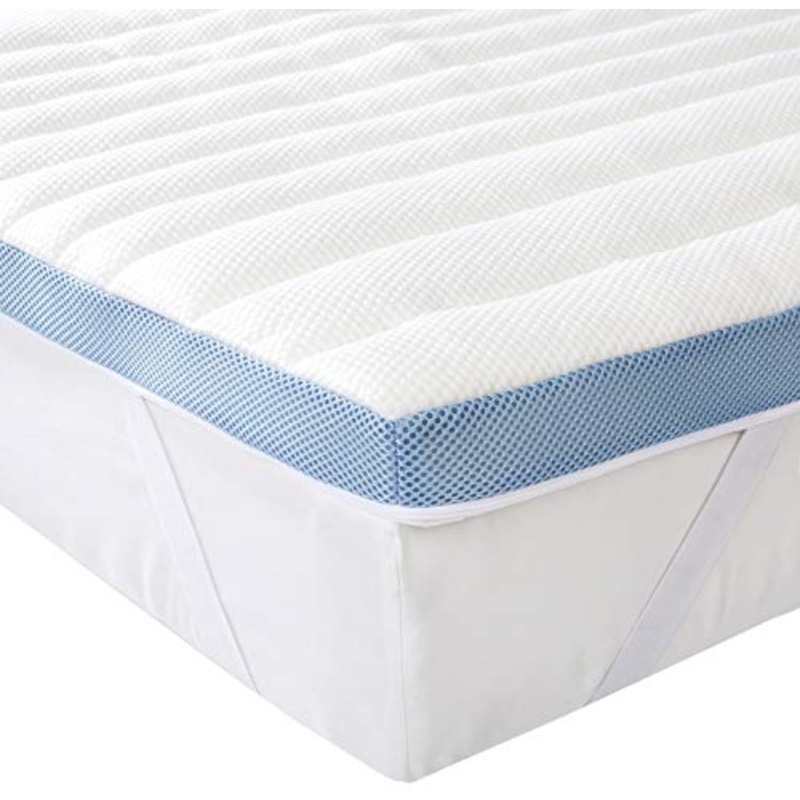 Amazon Basics 7-Zone-Air-Memory-Foam-Mattress-Topper – 160 x 190 cm