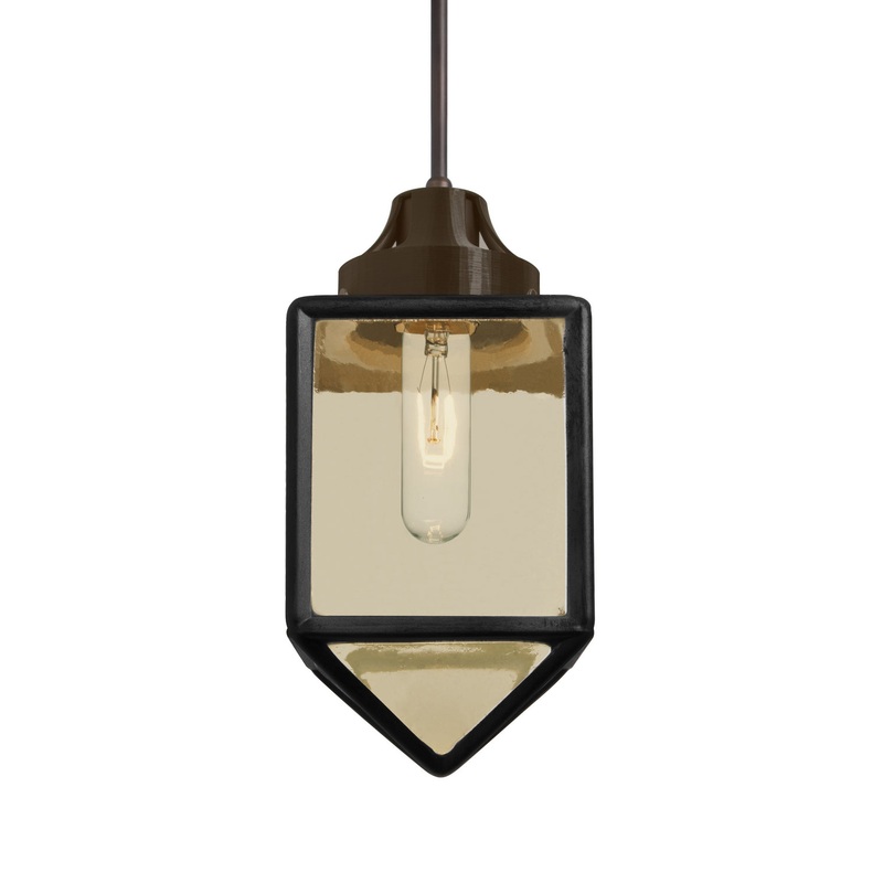 Besa 1JT-BRAVOBK-BR Bravo One Light Pendant Bronze (Discontinued)