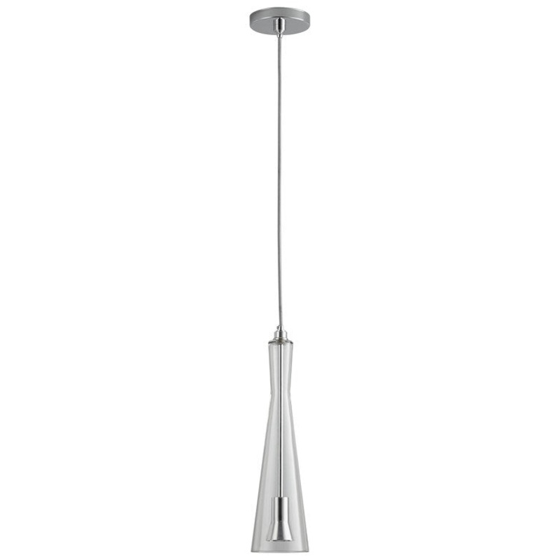 Cornet Single-Light Mini Pendant – Clear Glass