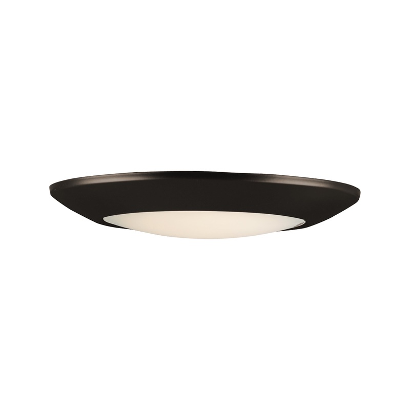 Diverse 9″ LED Flush Mount 3000K Bronze