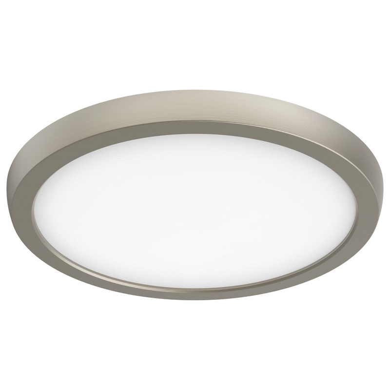LED Flush Mount in Brushed Nickel Finish by Nuvo Lighting