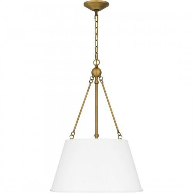 Quoizel QP5597W Quoizel Pendant Pendant 4 lights white Pendant